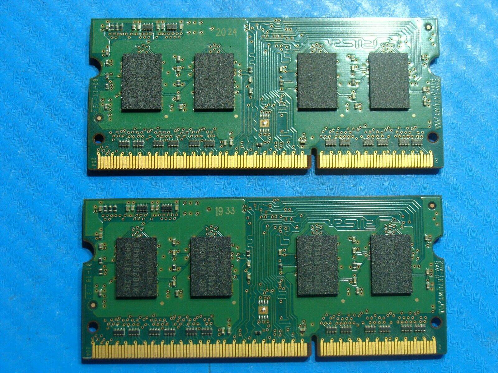 MacBook Pro A1278 Samsung 2GBx2 Memory RAM SO-DIMM PC3-10600S M471B5773DH0-CH9 - Tested Computer Laptop Parts