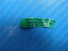 HP 15.6" 15-g018dx OEM DC IN Power Jack w/Cable 717371-SD6 - Laptop Parts - Buy Authentic Computer Parts - Top Seller Ebay