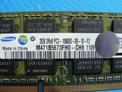 HP EliteBook 8440p Samsung 2GB SO-DIMM Memory RAM PC3-10600S M471B5673FH0-CH9 - Tested Computer Laptop Parts