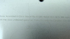MacBook Pro A1286 15" Mid 2009 MB986LL/A Bottom Case 922-9043