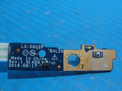 Dell Inspiron 15 5567 15.6" Genuine Power Button Board w/Cable LS-D802P #2 