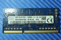 HP 15-r210dx 15.6 SO-DIMM 2GB Memory RAM PC3L-12800S HMT425S6CFR6A-PB 691739-005 - Tested Computer Laptop Parts