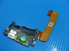 Dell XPS 13 9360 13.3" USB Card Reader Power Button Board w/Cable LS-C881P 4F73T