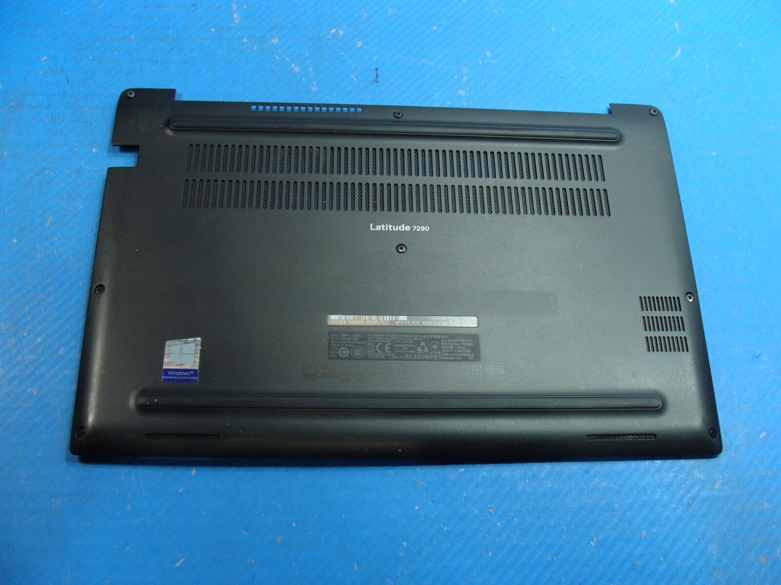 Dell Latitude 7290 12.5 Genuine Bottom Case Base Cover Black H61DN AM263000211