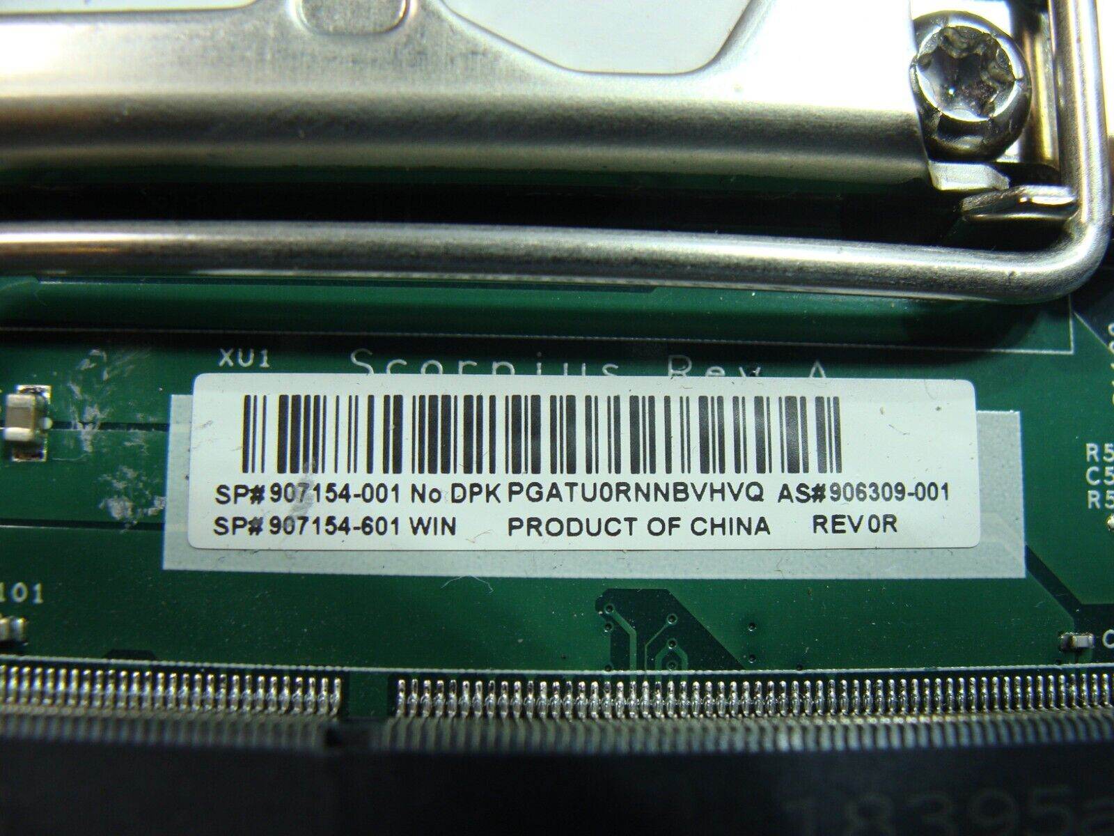 HP EliteDesk 800 G3 MFF Desktop Intel Motherboard 907154-001 907154-601 AS IS - Tested Computer Laptop Parts