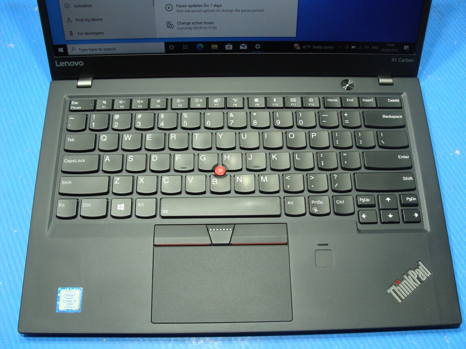 Works Great Lenovo ThinkPad X1 Carbon 7th Gen 14