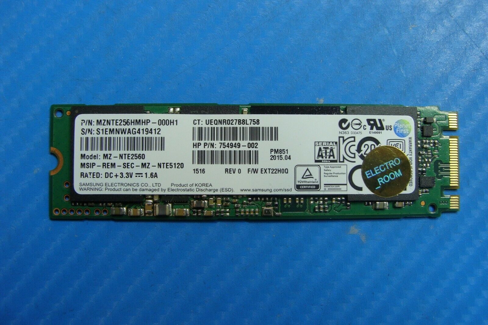 HP 13-4101dx Samsung Sata M.2 256GB Ssd Solid State Drive mznte256hmhp-000h1 - Laptop Parts - Buy Authentic Computer Parts - Top Seller Ebay