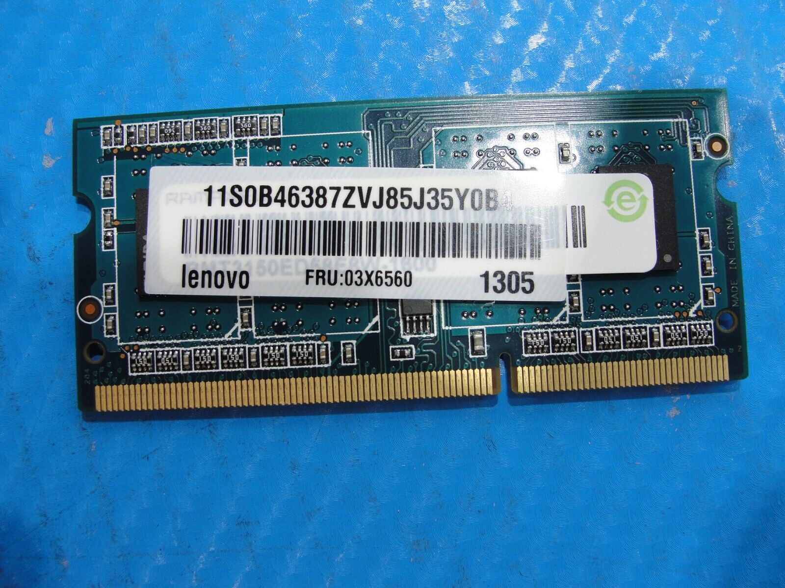 Lenovo T530 Ramaxel 2GB 1Rx8 PC3-12800S SO-DIMM Memory RAM RMT3150ED58E8W-1600