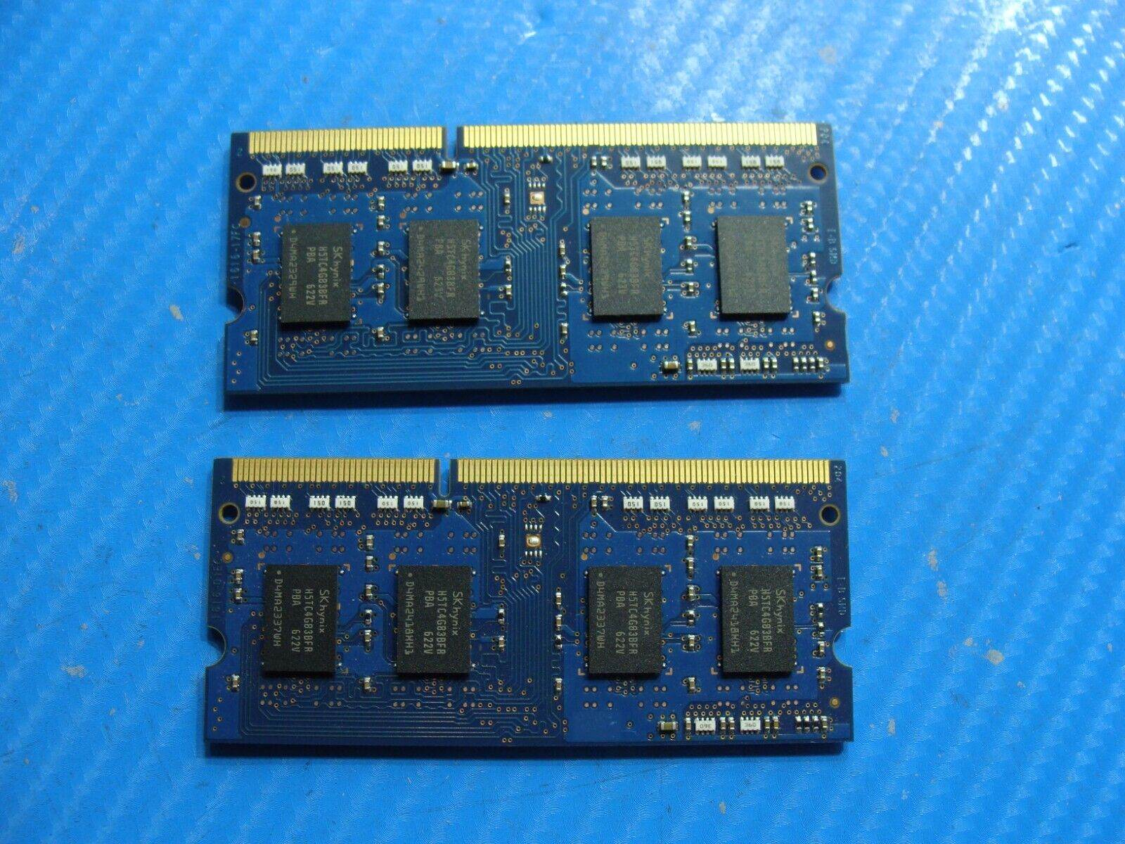 Dell 17 5755 SK Hynix 8Gb 2x4Gb Memory So-Dimm PC3L-12800S HMT451S6BFR8A-PB - Tested Computer Laptop Parts