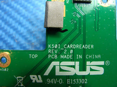 Asus K50IJ-BBZ5 15.6" Hard Drive Connector SD Reader Board 60-NVKCR1000-D03 ER* - Laptop Parts - Buy Authentic Computer Parts - Top Seller Ebay