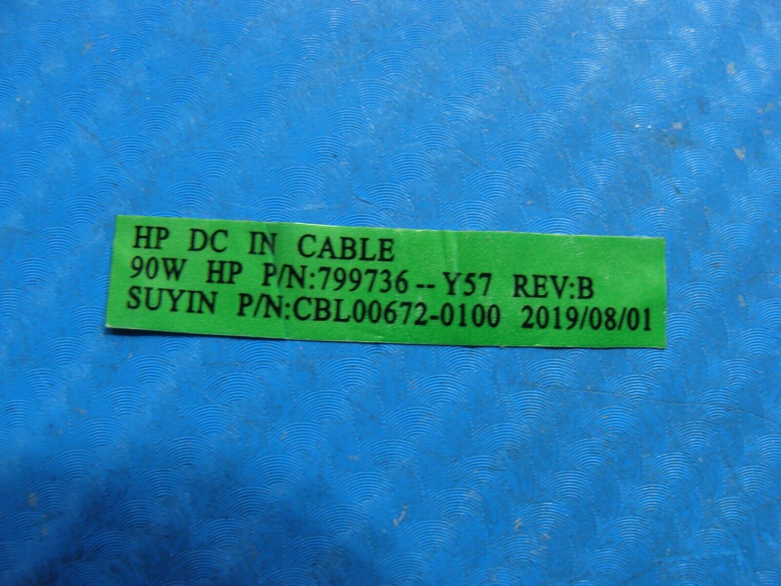 HP Envy x360 15m-ds0023dx 15.6 DC IN Power Jack w/Cable 799736-Y57