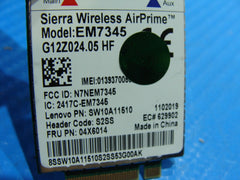 Lenovo ThinkPad X1 Carbon 3rd Gen 14" Sierra Wireless AirPrime EM7345 04X6014