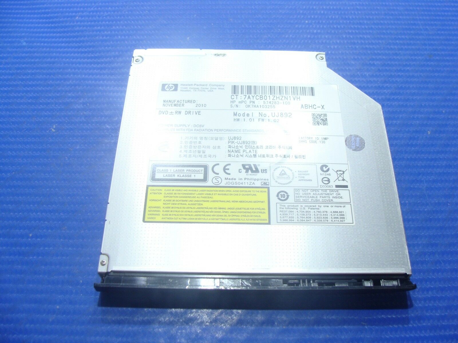 HP EliteBook 2540P 12.1
