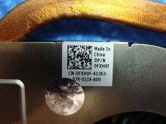 Dell Inspiron 5555 15.6" Genuine CPU Cooling Fan w/ Heatsink AT1DE001DC0 FXH0F Dell