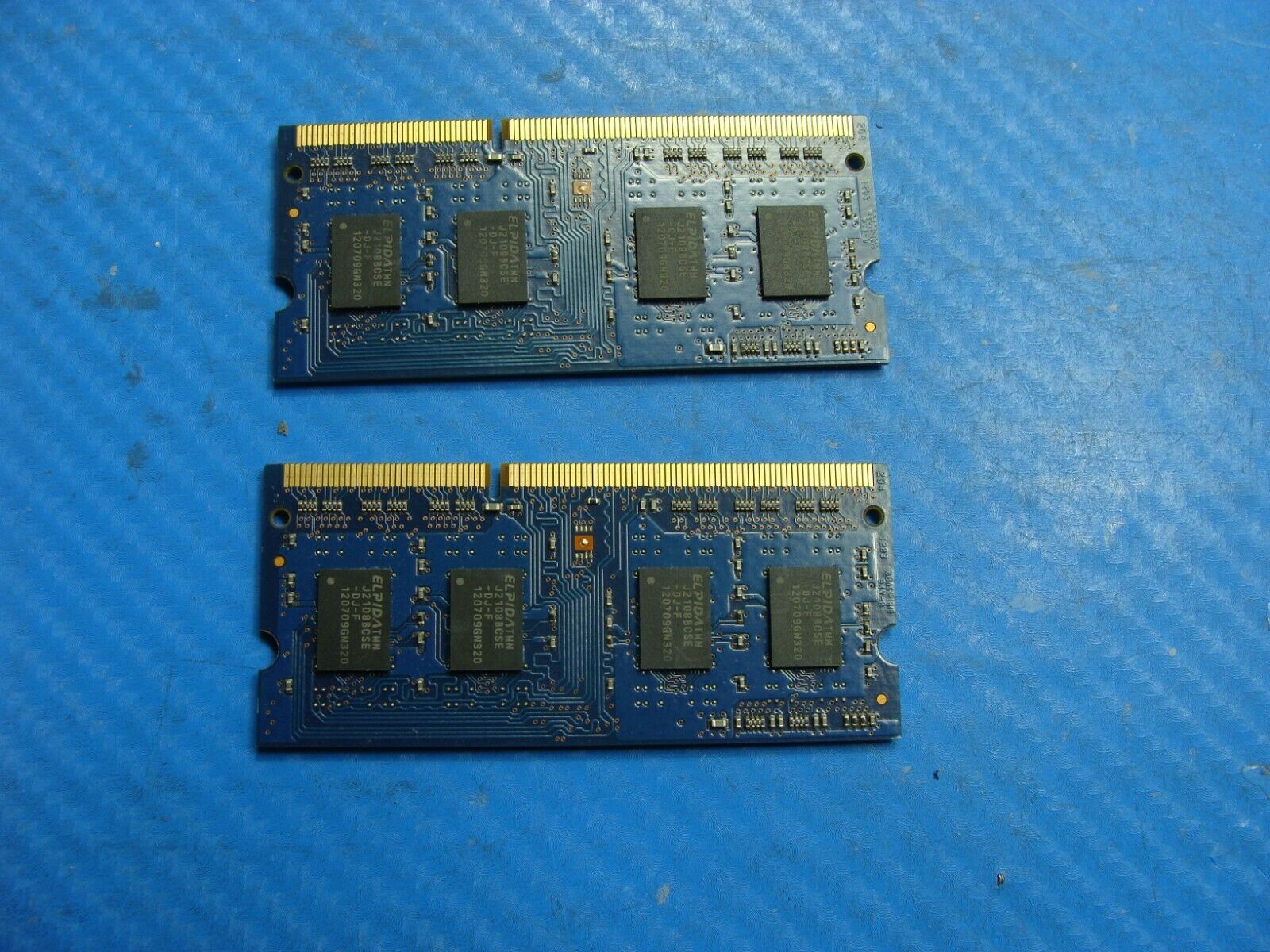 iMac A1311 Elpida 4GB (2x2GB) PC3-10600S SO-DIMM Memory RAM EBJ20UF8BCS0-DJ-F #1 Elpida