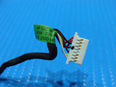 HP 15t-da200 15.6" DC IN Power Jack w/Cable 799736-T57