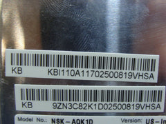Acer Aspite 1830T-3505 11.6" OEM US Keyboard KBI110A117 9ZN3C82K1D NSK-AQK1D ER* - Laptop Parts - Buy Authentic Computer Parts - Top Seller Ebay