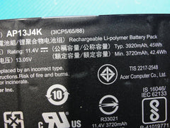Acer Chromebook CB3-431-C7EX 14" Genuine Battery 11.4V 3720mAh 45Wh AP13J4K