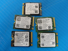 Lot of 5 128GB NVMe SSD 30mm 2230 PCle MIX BRAND