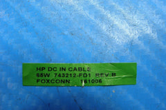 HP Stream 11-y010nr 11.6" Genuine Laptop DC IN Power Jack w/Cable 743212-FD1