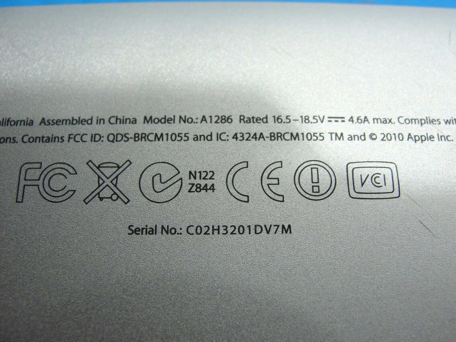 MacBook Pro A1286 15