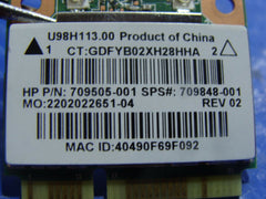 HP Pavilion 15-f233wm 15.6" WiFi Wireless Card RTL8188EE 709505-001 709848-001 HP