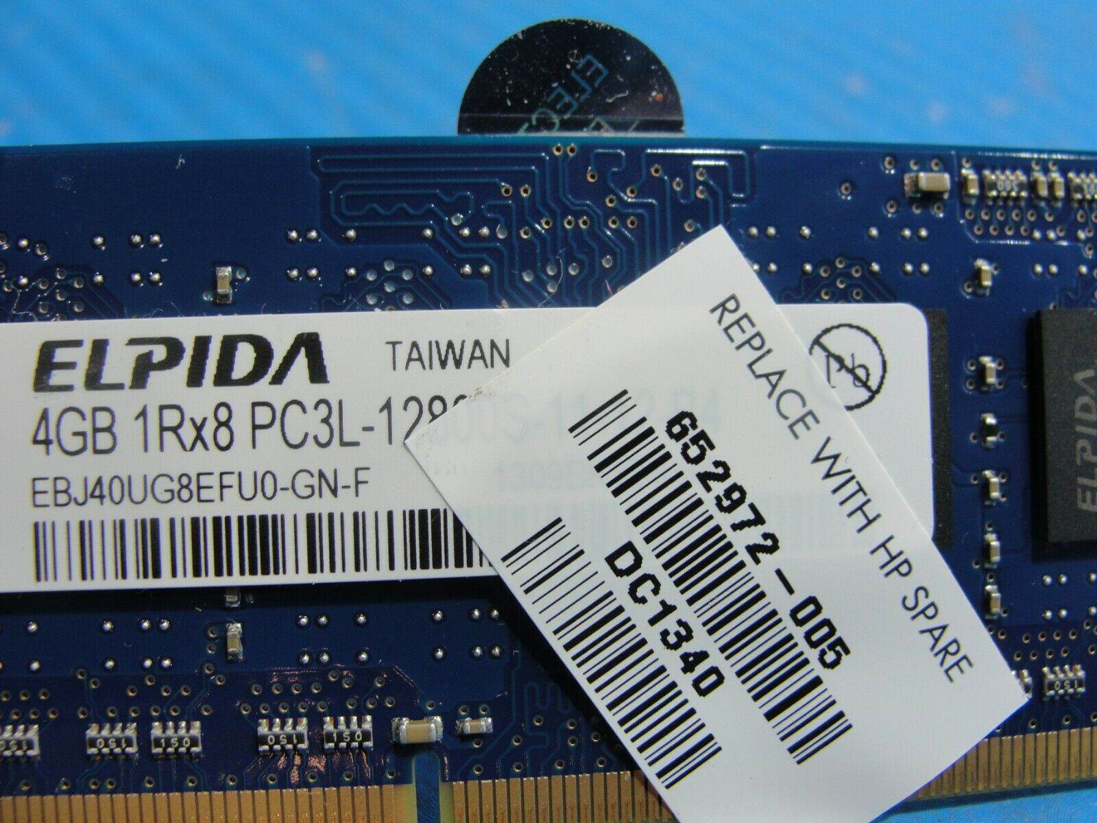 HP 15-b119wm Samsung 6GB 2GB+4GB PC3L-12800S SO-DIMM Memory RAM M471B5773DH0-YK0 - Tested Computer Laptop Parts