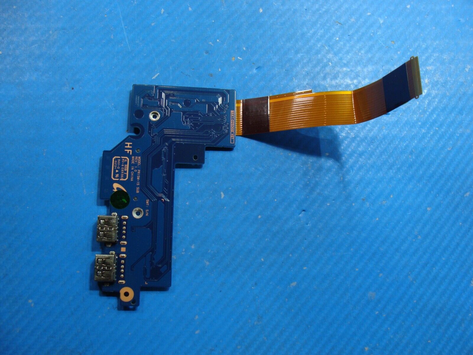 Samsung Spin 7 NP740U5L-Y02US 15.6 USB Card Reader Board w/Cable BA92-16355A