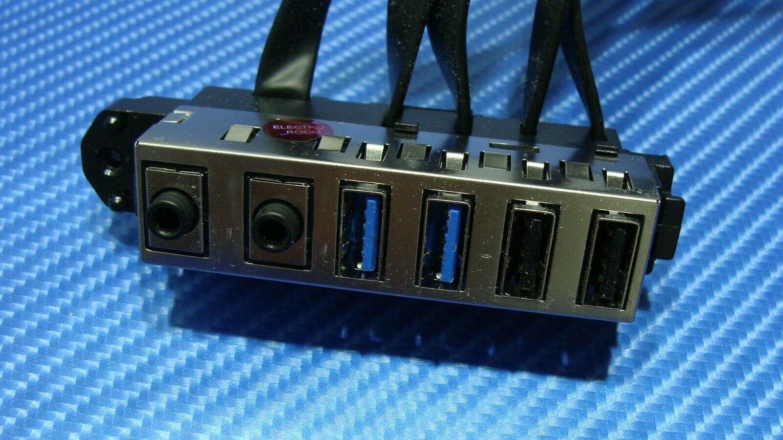 HP ProDesk 600 G1 Genuine Desktop Front I/O Audio USB Assembly 711581-001 ER* - Tested Computer Laptop Parts