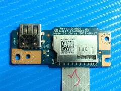 Dell Inspiron 15 5567 15.6" Genuine USB Card Reader Board w/Cable LS-D807P D99YJ 