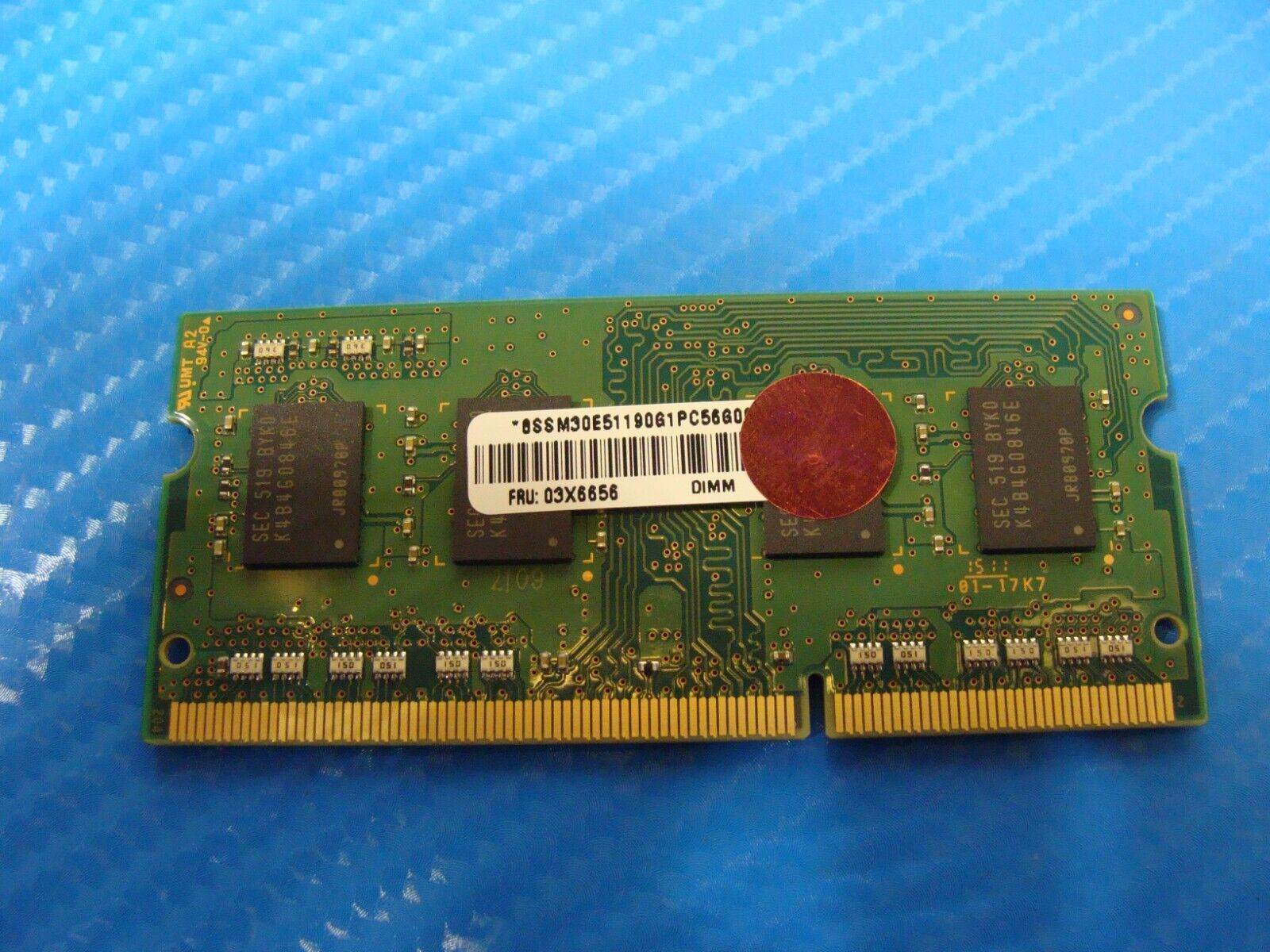 Lenovo T450s Samsung 4GB PC3L-12800S Memory RAM SO-DIMM M471B5173EB0-YK0 - Tested Computer Laptop Parts