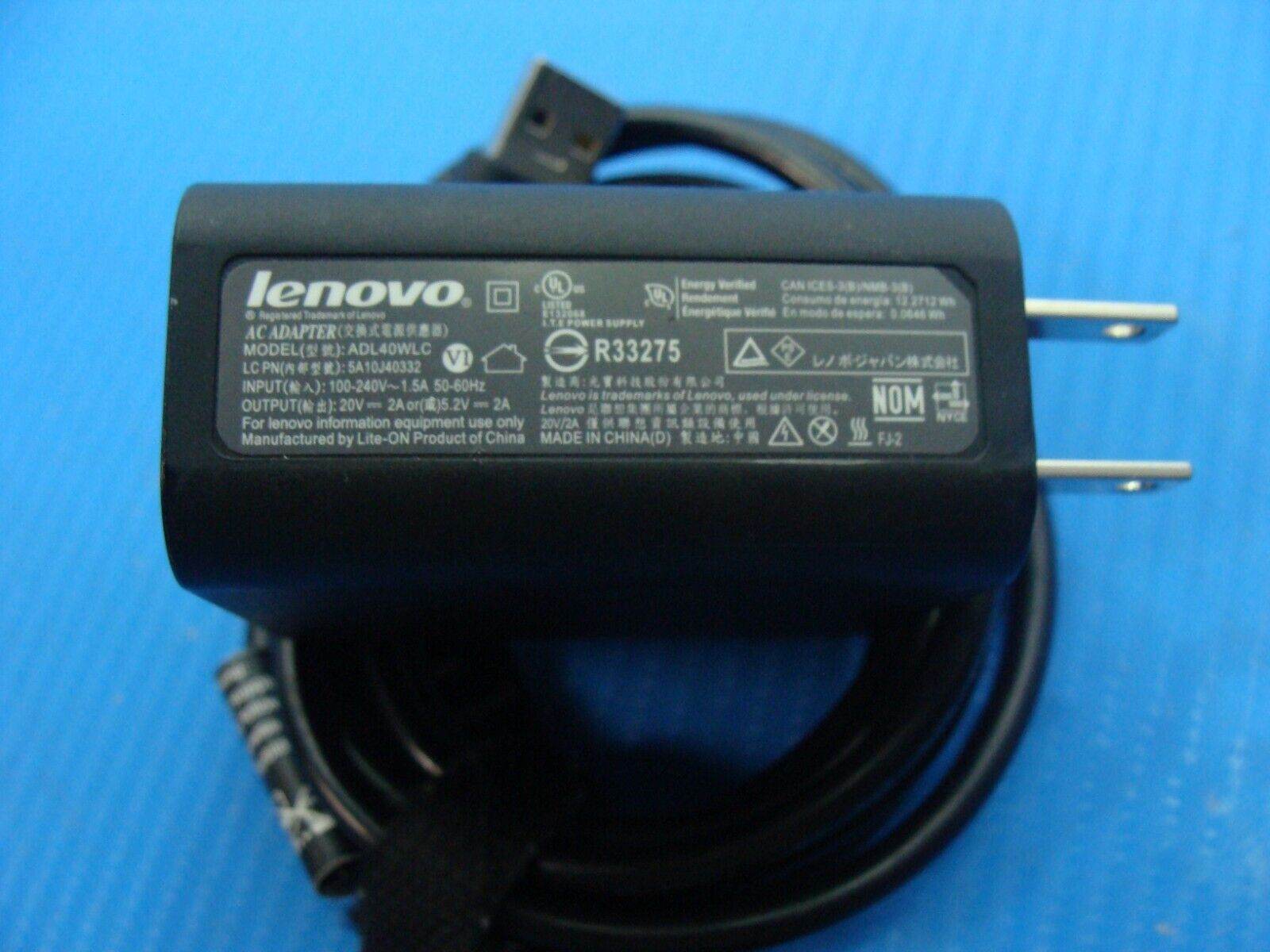 40W Charger For Lenovo ADL40WCC ADL40WDB ADL40WDA ADL40WLC 5A10J40332 36200563 - Tested Computer Laptop Parts