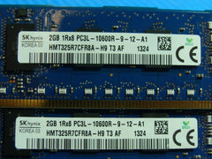 Dell Precision T5600 SO-DIMM RAM Memory 4x2GB PC3L-10600R HMT325R7CFR8A-H9 #1 - Tested Computer Laptop Parts