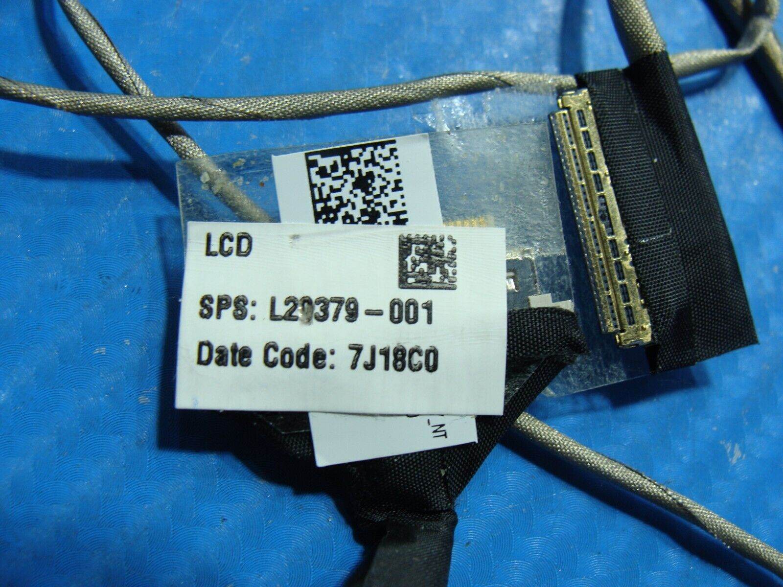 HP 15.6” 15-db0005dx Genuine Laptop LCD Video Cable w/WebCam L20379-001 - Tested Computer Laptop Parts