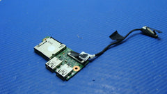 Dell Inspiron 15z-5523 15.6" Genuine USB Card Reader Board w/ Cable 7V6G2 NFW42 Dell