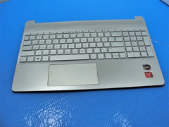 HP 15.6" 15-ef Series Genuine Laptop Palmrest w/TouchPad Keyboard L63578-001