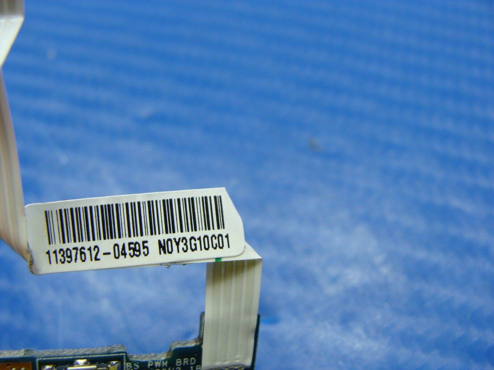 Toshiba L775D-S7112 17.3 Power Button Board w/Cable N0Y3G10C01 08N2-1BA1J00 ER* - Tested Computer Laptop Parts