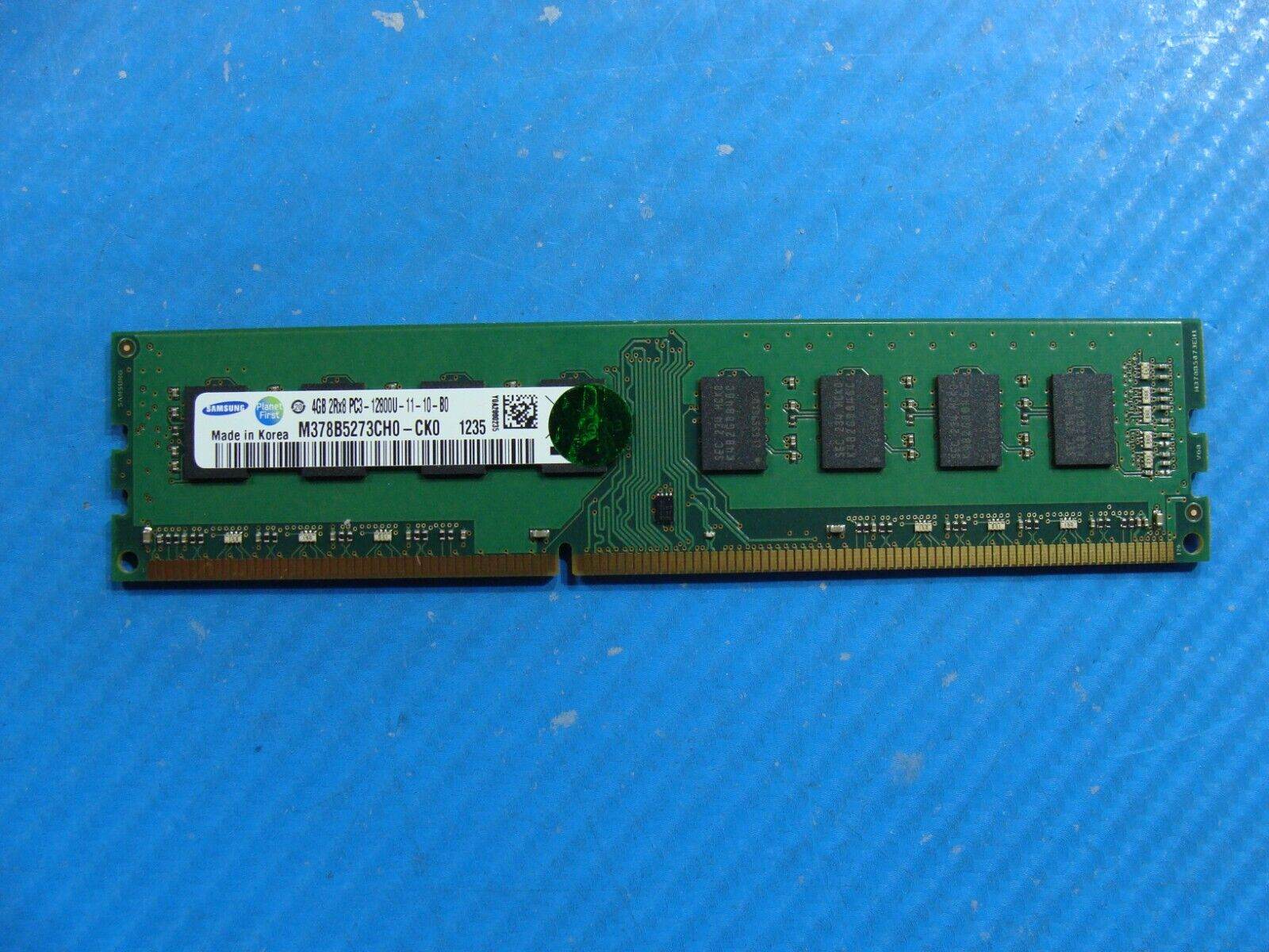 Dell XPS 8500 Samsung 4GB 2Rx8 UDIMM PC3-12800U RAM Memory M378B5273CH0-CK0 - Tested Computer Laptop Parts