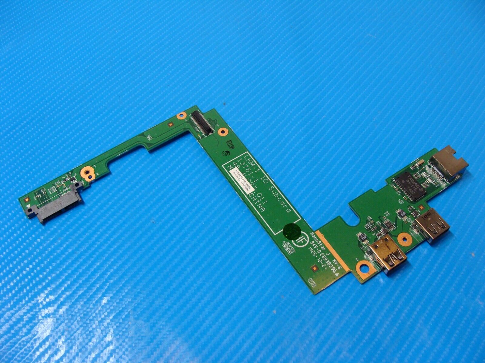 Lenovo ThinkPad 15.6” T540P OEM USB Ethernet Port Board 04X5512 48.4LO27.011