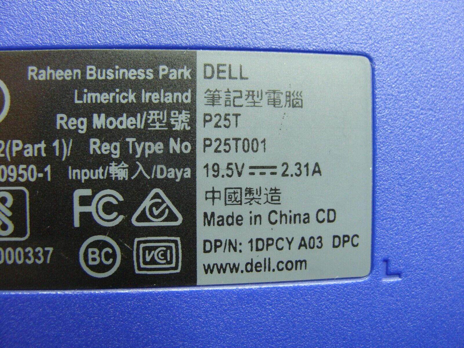 Dell Inspiron 11 3168 11.6 Genuine Bottom Base Case Cover 460.06Q06.0004 3C1HR