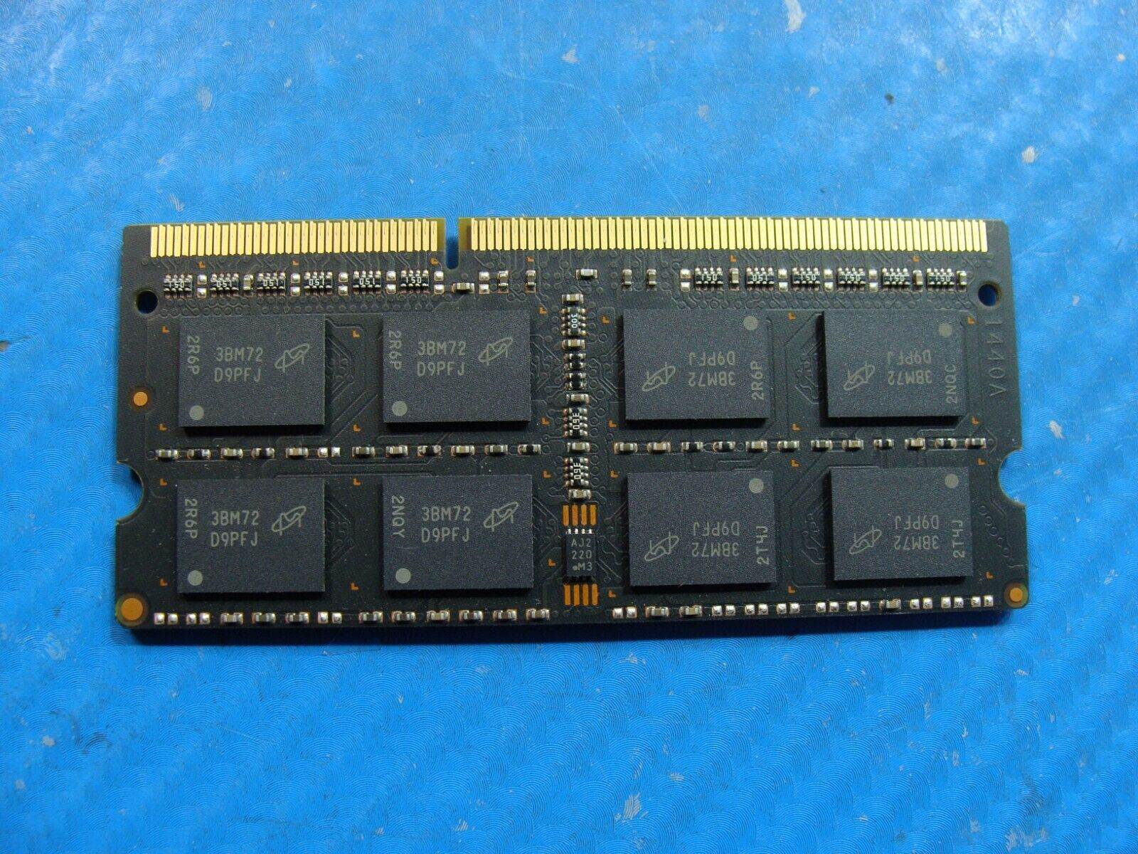 iMac A1418 MICRON 4GB 2Rx8 PC3-12800F SO-DIMM Memory RAM MT16JTF51264JHZ-1G6M2 - Tested Computer Laptop Parts