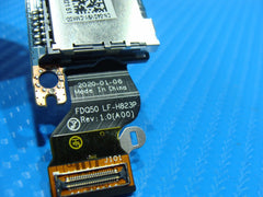 Dell XPS 15 9510 15.6" Card Reader Board w/Cable LS-H821P 4DV9Y