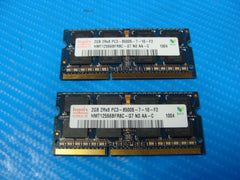 Apple A1297 Hynix 4GB (2x2GB) 2Rx8 PC3-8500S SO-DIMM Memory RAM HMT125S6BFR8C-G7 Hynix