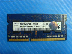 HP 15-an050nr SO-DIMM SK Hynix 2GB Memory PC3L-12800S-11-13-C3 HMT425S6CFR6A-PB - Tested Computer Laptop Parts