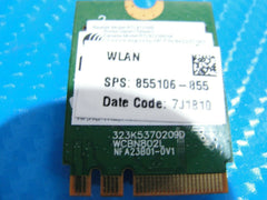 HP Notebook 15-bn070wm 15.6" WiFi Wireless Card 843337-001 855106-885 RTL8723BE - Laptop Parts - Buy Authentic Computer Parts - Top Seller Ebay