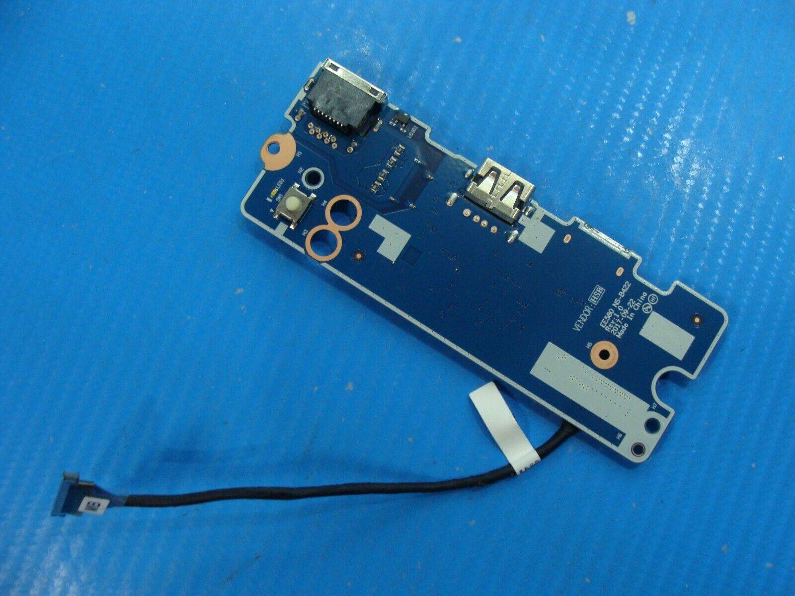 Lenovo ThinkPad 15.6” E580 Genuine Laptop USB Card Reader Board w/Cable NS-B422 - Tested Computer Laptop Parts