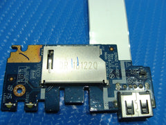 HP 15-da0048nr 15.6" Genuine Laptop USB Card Reader Board w/Cable LS-G071P