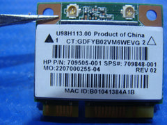 HP 15-f059wm 15.6" Genuine Laptop WiFi Wireless Card 709505-001 709848-001 HP