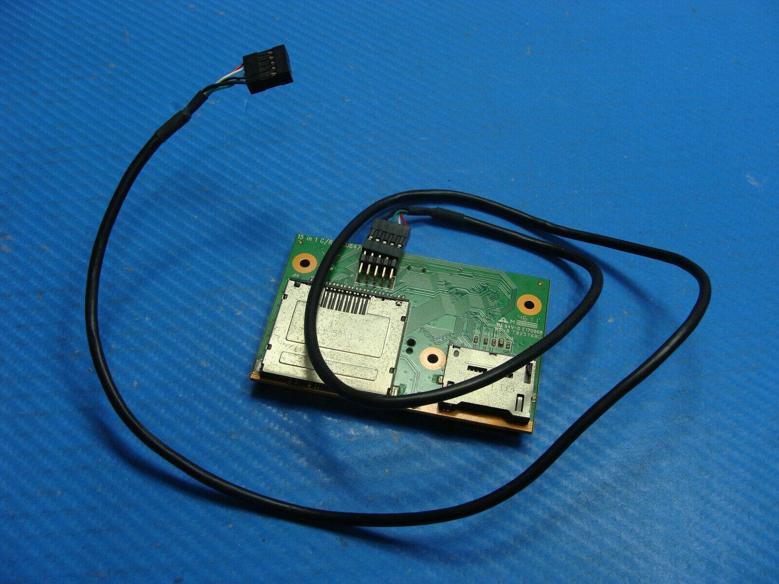 Dell XPS 8500 Desktop Genuine Multi Card Media Reader Board 487WR - Tested Computer Laptop Parts