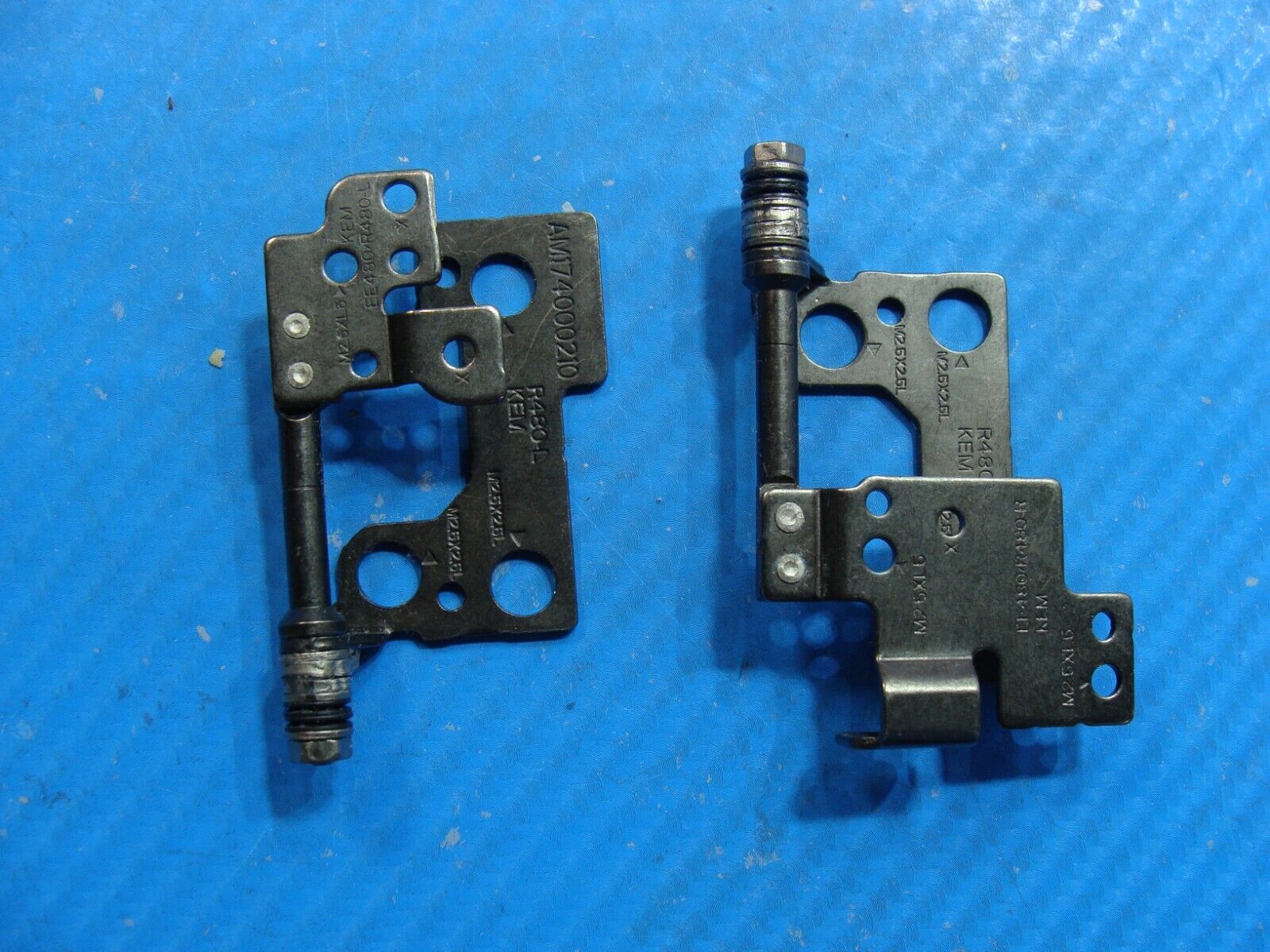 Lenovo ThinkPad E490 14 Genuine Left & Right Hinge Set Hinges